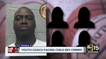 Peoria basketball coach arrested on child sex abuse charges