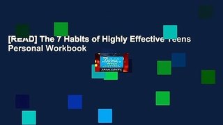 [READ] The 7 Habits of Highly Effective Teens Personal Workbook