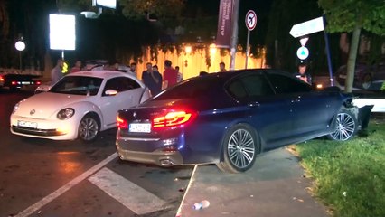 Tersten gelen cip sürücüsünün neden olduğu kaza kamerada