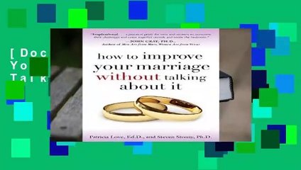 [Doc] How to Improve Your Marriage Without Talking about It