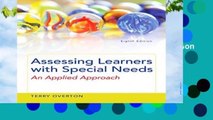 [FREE] Assessing Learners with Special Needs: An Applied Approach, Enhanced Pearson Etext with