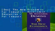 [Doc] The New Economics for Industry, Government, Education - 2nd Edition: For Industry,
