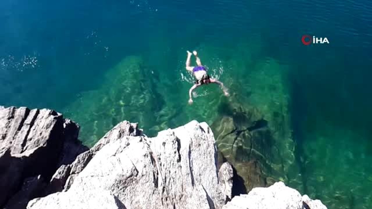 Uludağ'ın göllerinde kışın yürüdüler, yazın yüzdüler