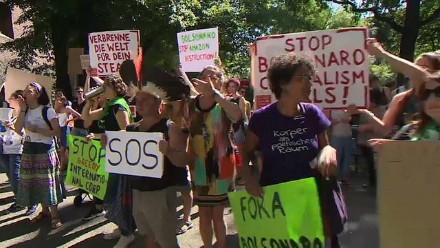 Пожары в Амазонии: Болсонару под огнём критики