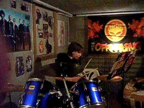 ACDC BACK IN BLACK DRUM COVER