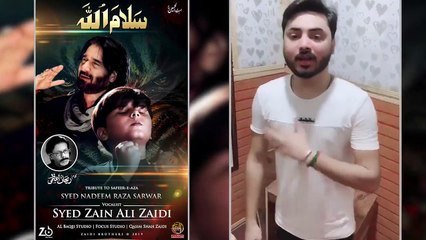 Ali Hamza Review About - Syed Zain Ali Zaidi - Upcoming Nohay 2019-20