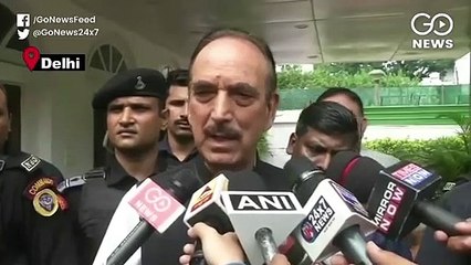Azad: Why Lockdown If All Well In Kashmir?