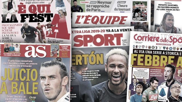 La réunion qui a changé le statut de Gareth Bale et James Rodriguez, l’Italie s’enflamme pour le retour de la Serie A