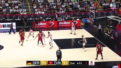 Dennis Schröder Highlights 14 Pts, 7 Ast vs Tunisia 23.08.2019