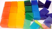 How to Make Colors Rainbow Lego Jelly Pudding DIY Gummy Jelly