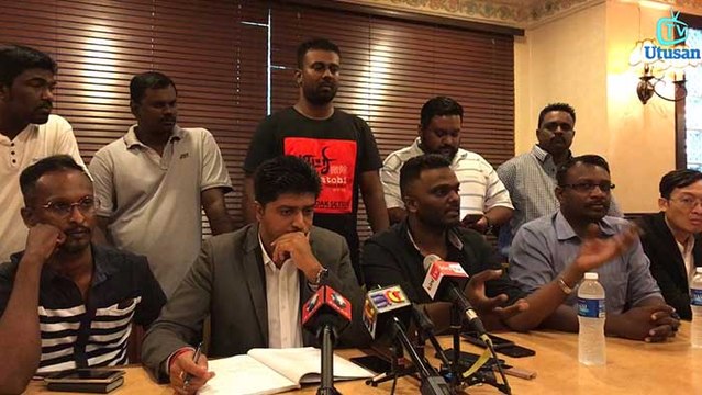 Sidang akhbar berhubung himpunan membantah pelaksanaan tulisan jawi dalam Sekolah Rendah Jenis Kebangsaan Tamil dan Cina di Sentul Kuala Lumpur