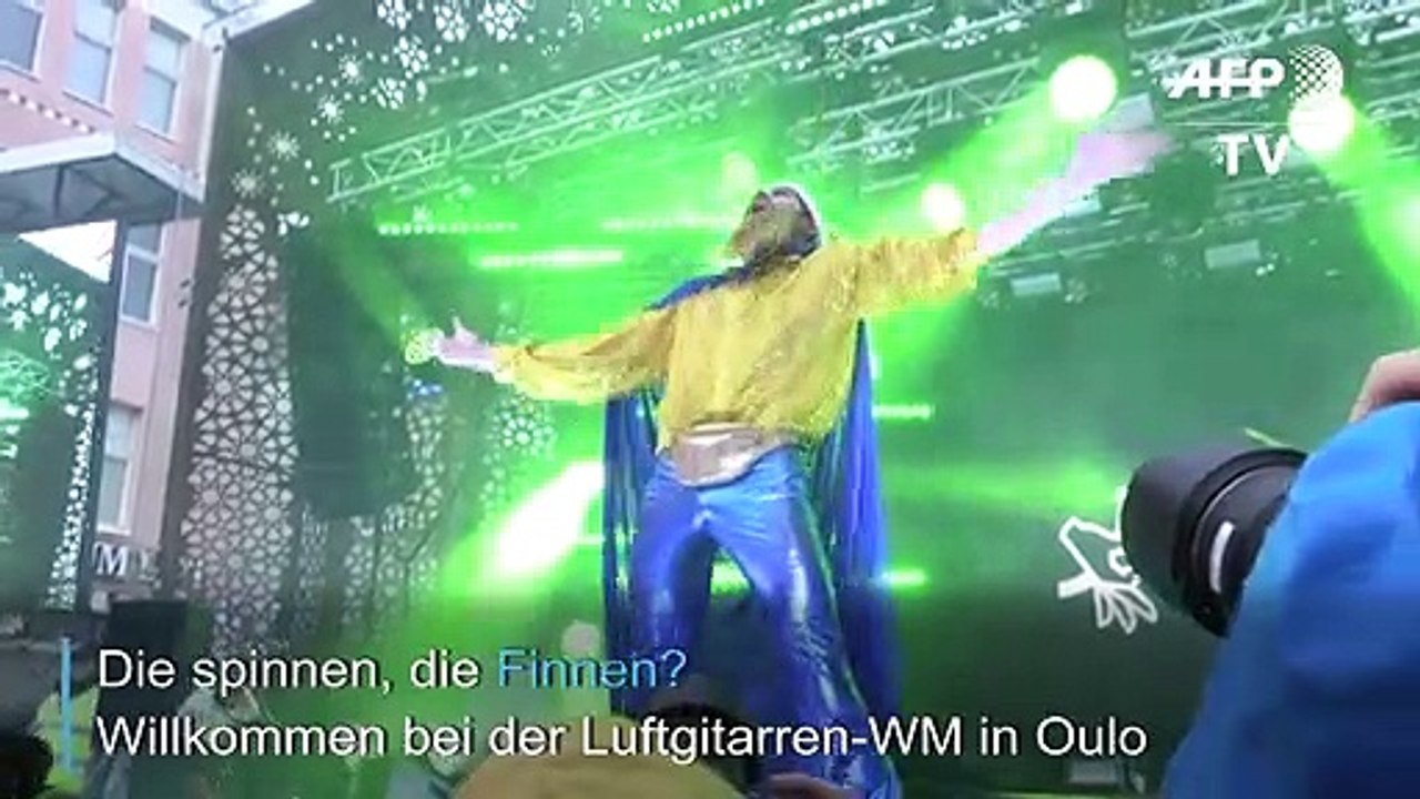 Die Highlights der Luftgitarren-WM