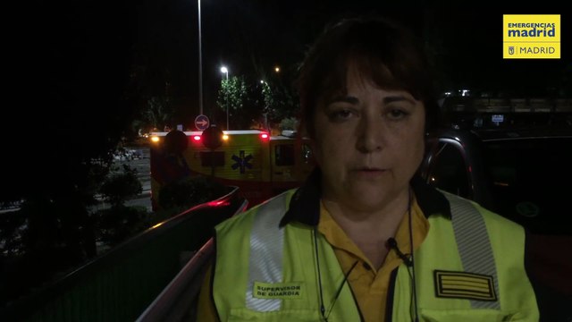Herido por arma blanca en Madrid