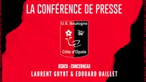 [NATIONAL] J4 Conférence de presse après match USBCO - Concarneau