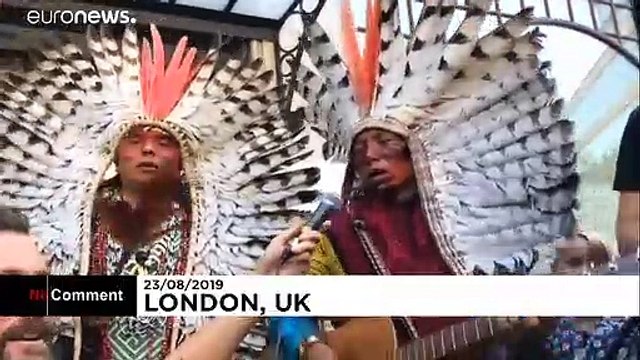 شاهد: مظاهرة لسكان البرازيل الأصليين ضد سياسات بولسونارو المناخية