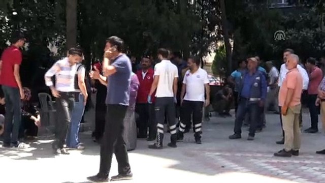 Diyarbakır'da zırhlı polis aracının devrilmesi - HATAY