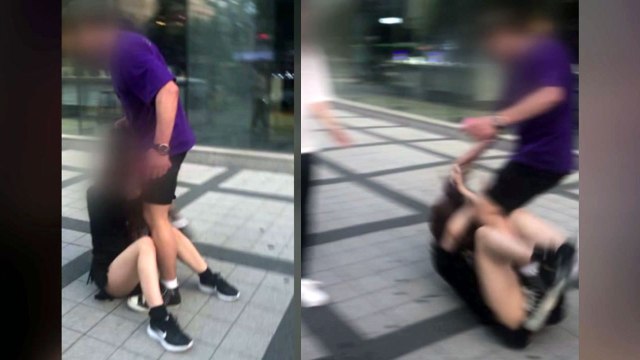 경찰, '日 여성 폭행 동영상' 수사...여성 남성 처벌 원해 / YTN