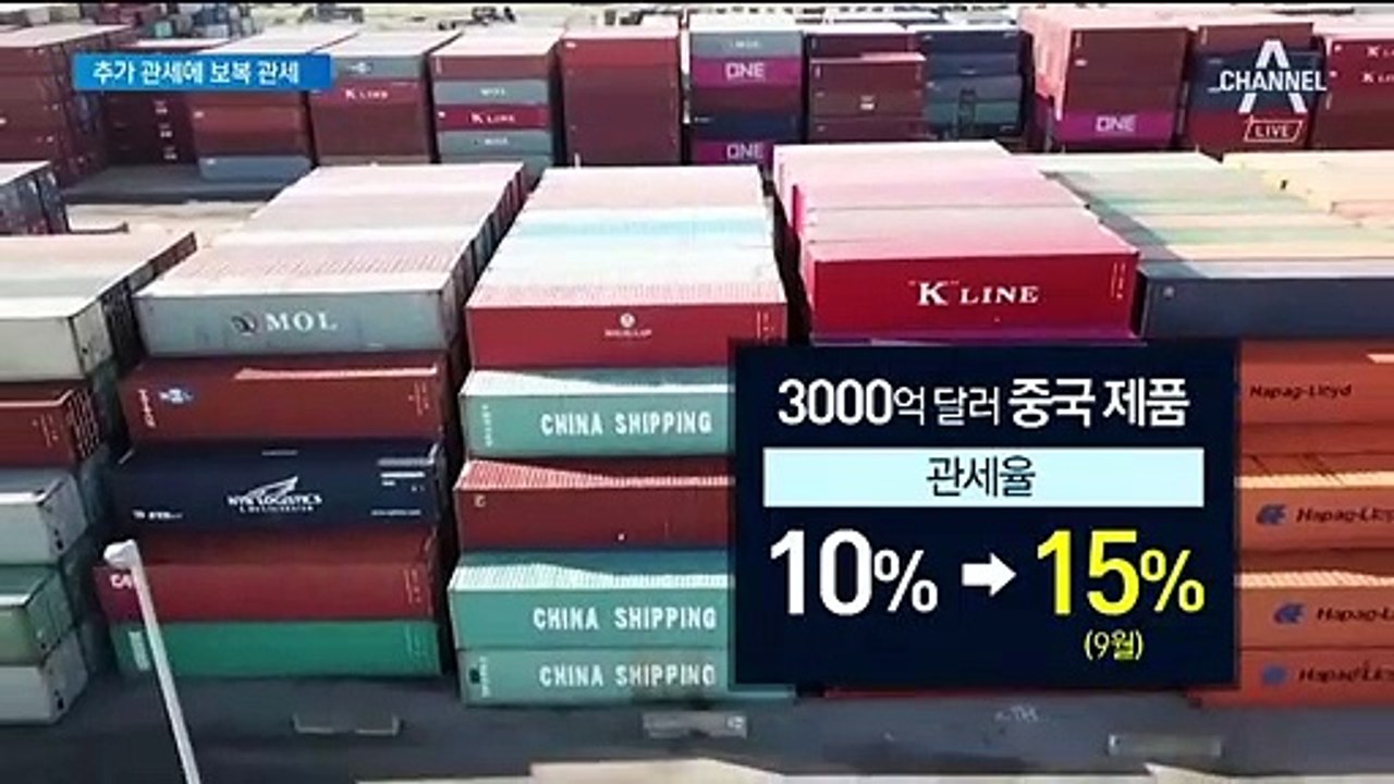 미중 관세 난타전에 증시 급락…트럼프 “중국은 필요없다”