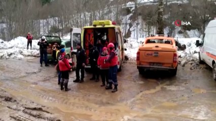 Derede kaybolan operatörü arama çalışmaları devam ediyor