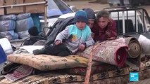 Guerre en Syrie : Près de 500 000 syriens forcés à l'exode depuis deux mois