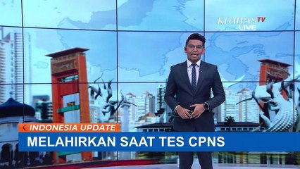 下载视频: Heboh! Seorang Peserta CPNS Kontraksi Saat Mengikuti Ujian