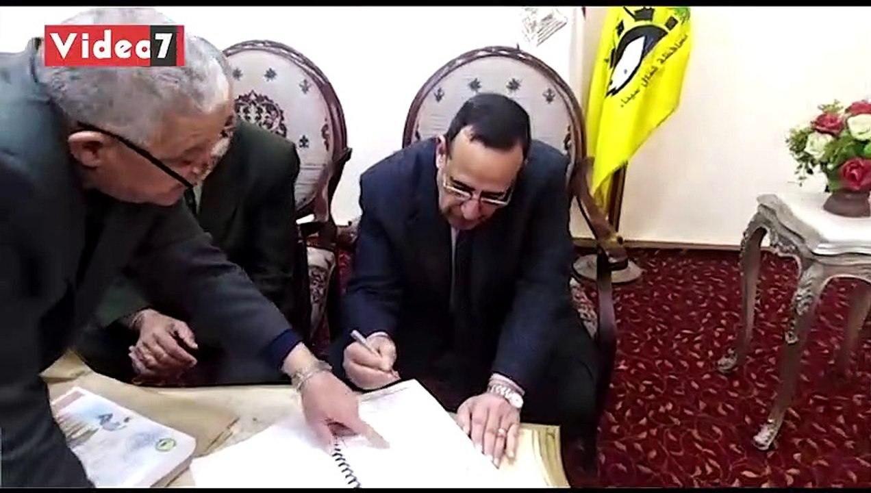 محافظ شمال سيناء يعتمد نتيجة الشهادة الإعدادية...
