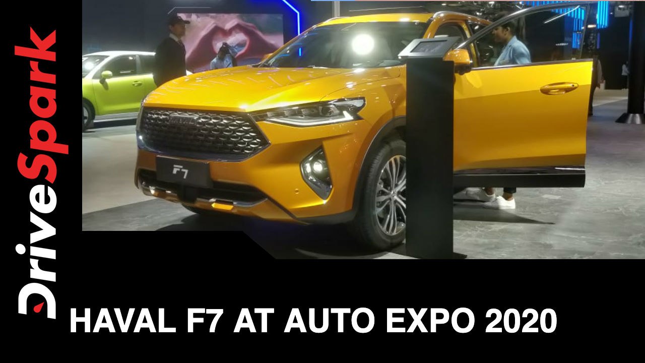 Haval F7 at Auto Expo 2020 | Haval F7 First Loo...