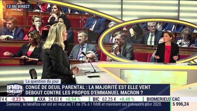Célia de Lavergne (Députée) : Congé de deuil parental, la majorité est-elle vent debout contre les propos d'Emmanuel Macron ? - 05/02