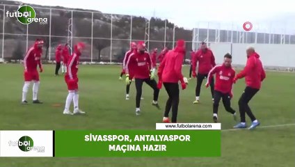 Sivasspor, Antalyaspor maçına hazır