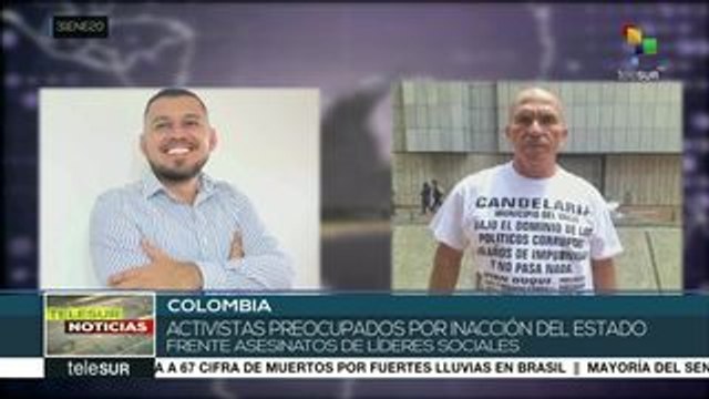 Colombia: organizaciones buscan concretar estrategia de lucha social