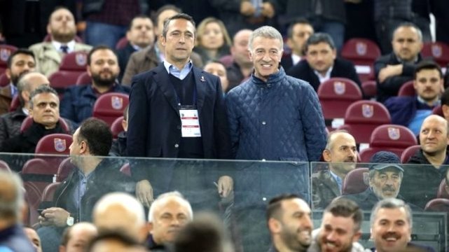 Ali Koç ve Acun Ilıcalı'ya Trabzonspor taraftarından tepki