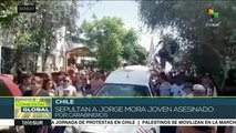 Chile: sepultan a Jorge Mora, joven asesinado por carabineros