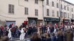 Les Gars de Joux défilent chez les conscrits de Villefranche-sur-Saône
