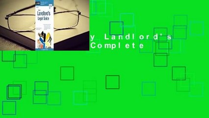 [Read] Every Landlord's Legal Guide Complete