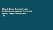[Read] Basic Contract Law, 9th Edition (American Casebook Series)  Best Sellers Rank : #2