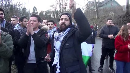 İsveç'te ABD'nin sözde Orta Doğu barış planı protesto edildi - STOCKHOLM