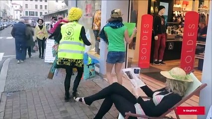 Vienne passe en mode plage pour une action d’ANVCOP21