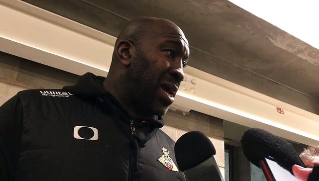 Darren Moore on Doncaster Rovers' defeat to Fleetwood Town
