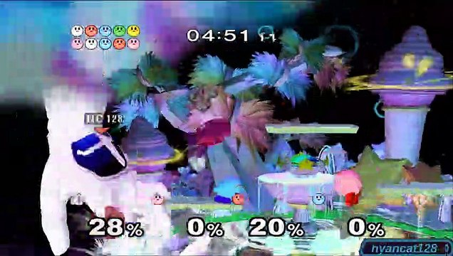 Super Smash Bros. Melee: Classic Mode as Crazy Hand (2x Speed)
