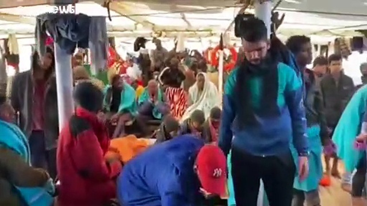 Open Arms tem 363 migrantes a bordo de navio