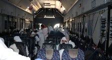 Çin'den Türkiye'ye getirilen 42 yolcu için 14 günlük karantina süreci başladı