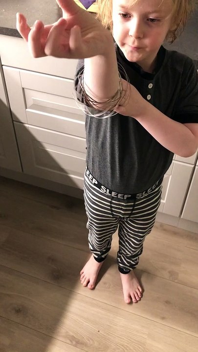 Roterende spiralarmbånd