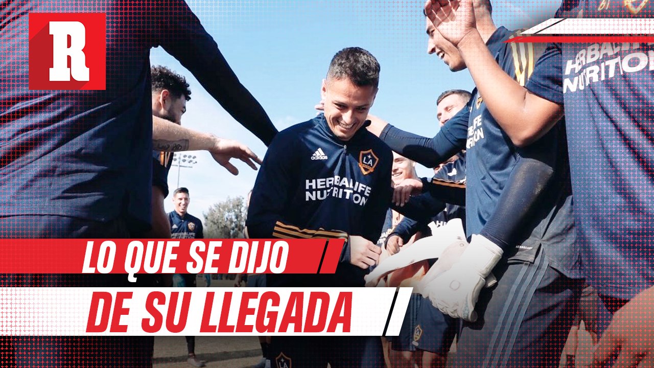 Barros Schelotto destacó 'lado humano' de Chicharito en su llegada al Galaxy