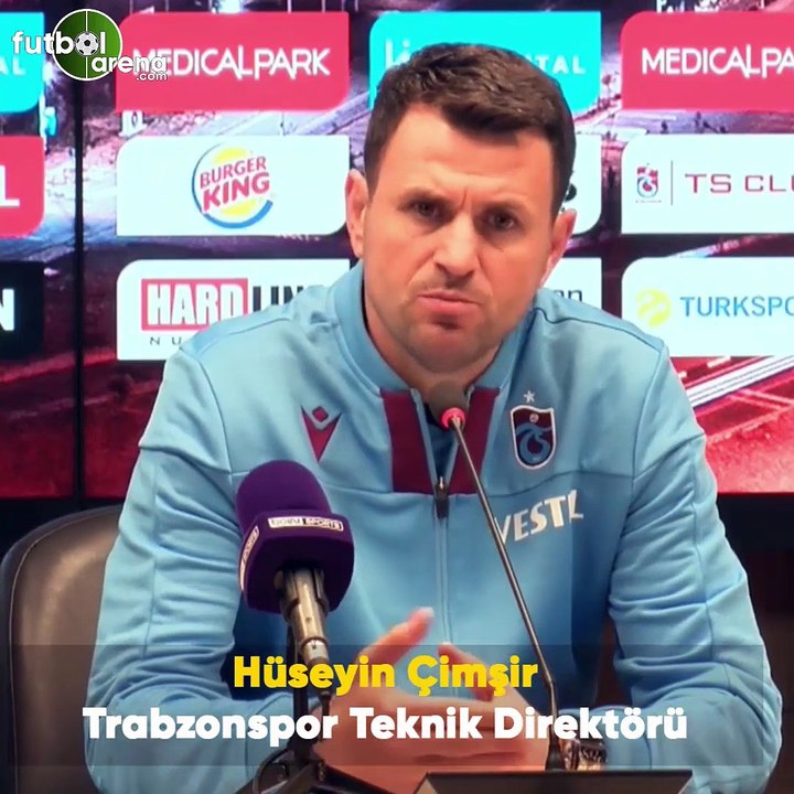 Hüseyin Çimşir: "Bizim hayalimiz hak edilmiş kupaları mavi gökyüzüne kaldırmak"