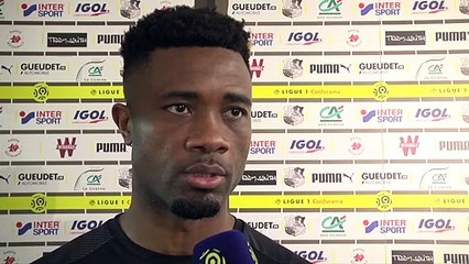 Après le match ASC - TFC Aurélien Chedjou