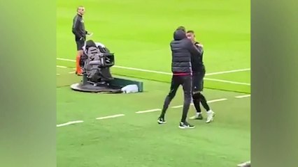 Monumental discusión entre Mbappe y Tuchel
