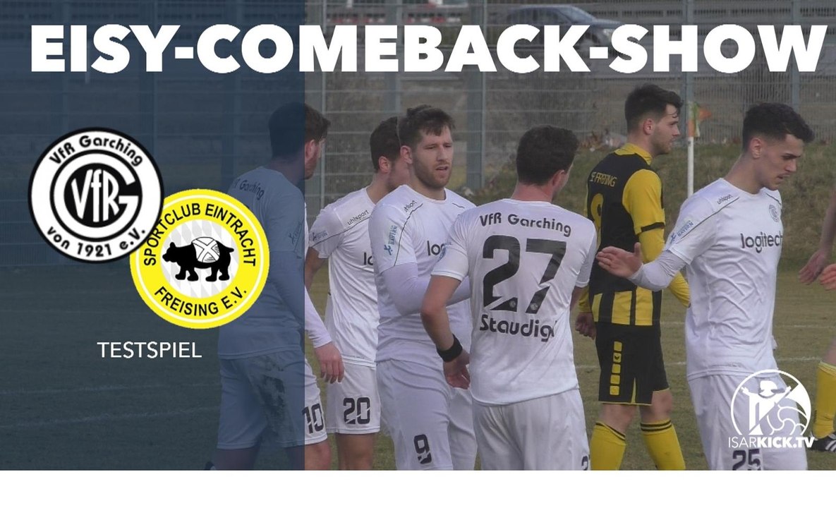 Neuzugang knipst direkt | VfR Garching - SE Freising (Testspiel)