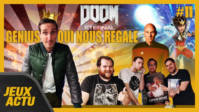 On joue à DOOM Eternal / Saint Seiya Netflix S2, une catastrophe - JEUXACTU #11