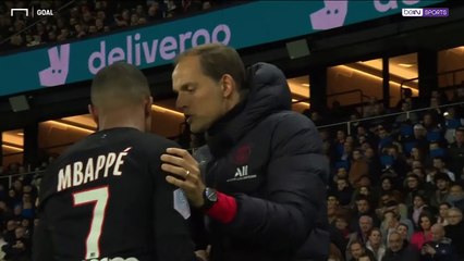 Mbappe fumes at being taken off