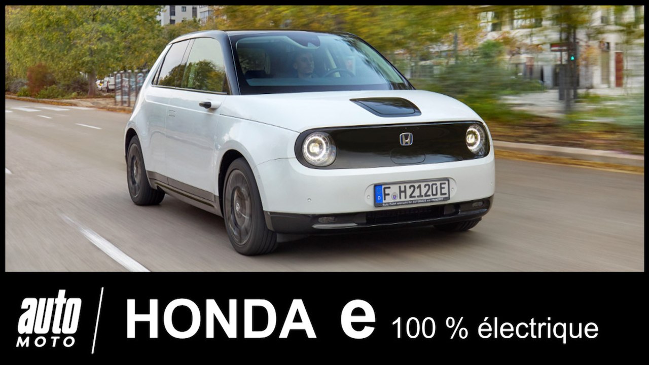 2020 Honda e 100% électrique ESSAI POV Auto-Moto.com